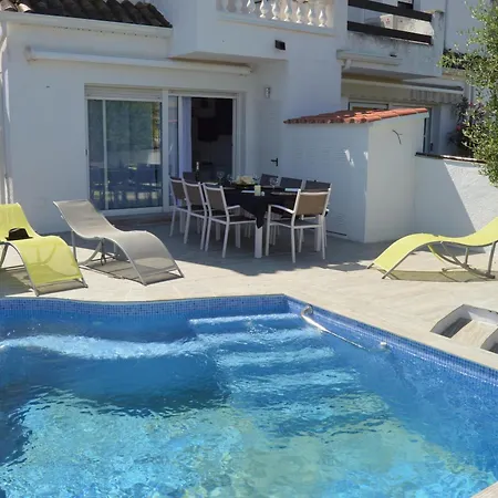 Сasa de vacaciones Casa Con Piscina, Amarre Y Aire Acondicionado 8 Personas En Zona Tranquila De - Hisp-288-36 *